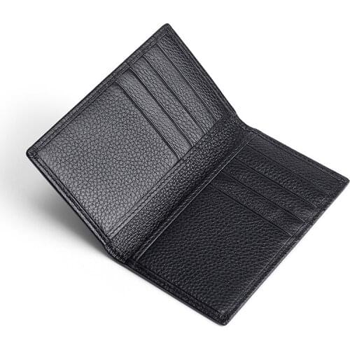 2021 Hot Mens Leather Credit Card Holder Fashion Mini Card Holder Wholesale Mens Wallet Case