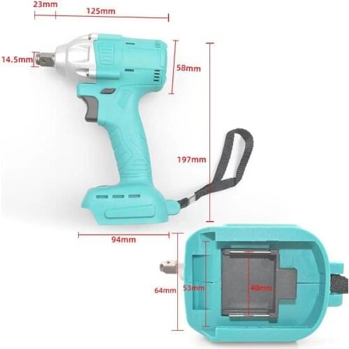 Cheapest Brushless electric wrench Electric wrench for 18v Makita Li-ion Battery