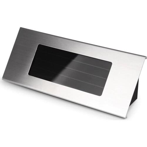 LED Solar Powered Wall Light LED Doorplate Lamp Stainless Outdoor Apartment House Porch Numbers Light With Backlight