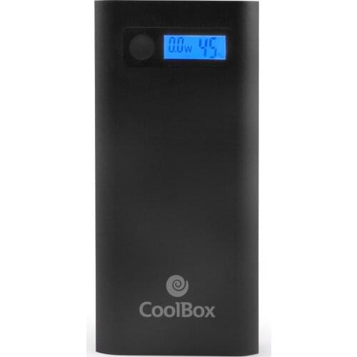 Powerbank 45W 20100mAh with USB-C PowerDelivery, QC3.0 and LCD display for Smartphone, tablet or ultrabook