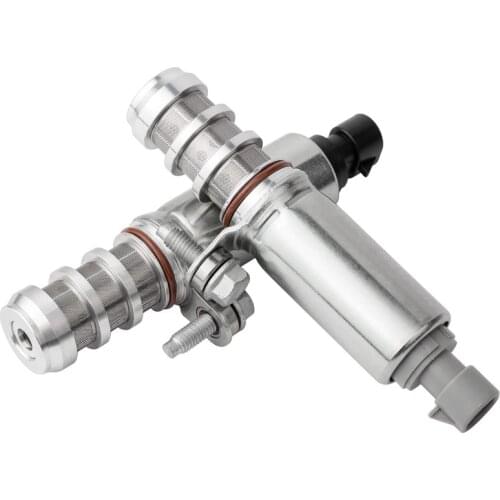 Intake & Exhaust Camshaft Position Actuator Solenoid Valve VVT Control Valve Kit Replace 12655420 12655421 for GM Chevy Buick