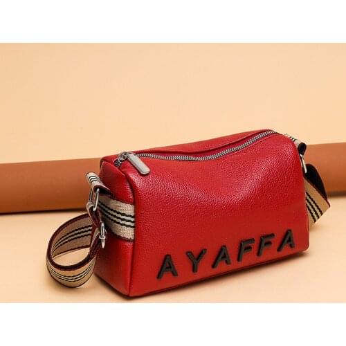 New High Quality PU Leather Women Handbag Fashion Letter Women Shoulder Bag Designer Ladies Tote Bag Luxury Female Messenger Bag