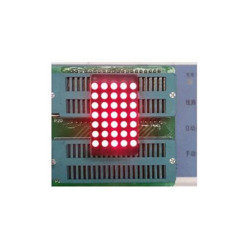 10pcs Common Cathode/ Anode LED display LED Dot Matrix Display 5x7 3mm Red