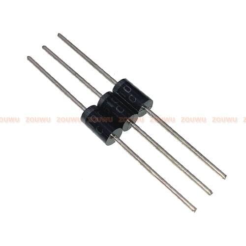 20PCS/LOT SR5100 Schottky Barrier Rectifier Diodes 5A 100V DO-201AD (DO-27) Axial 5 Amp 100 Volt SR 5100