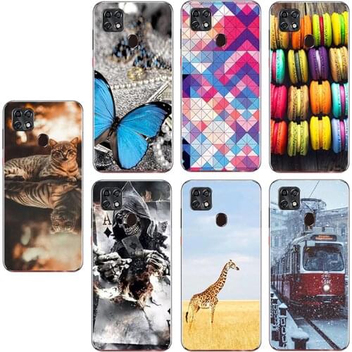 For Xiaomi Redmi 9C 9 C NFC 2020 Case Fundas for Redmi 9c case Luxury Silicone Cases for Xiaomi Redmi 9 C 9C coque