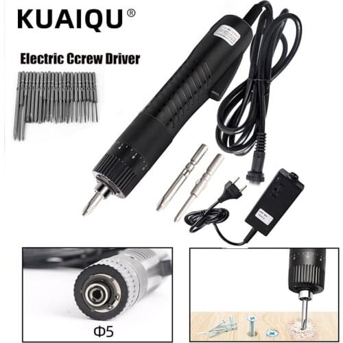 Electrical Screwdriver 36V Ajustbale speed Portable Hand Practical Drill Electric Batch Power Tools With 21pcs Tips 110V 220V