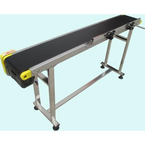 Small belt conveyor band carrier PVC line sorting conveyor for bottles/ food customized moving belt, rotating table
