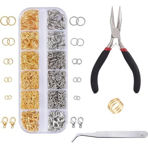 Single Circle Lobster Clasp Stainless Steel Hook Free Zone Earrings Tools Rodent Accessories Set Components for Jewelry Making