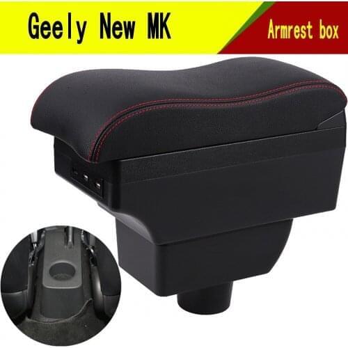 For Car Geely MK Armrest Box central Store content Storage arm elbow rest