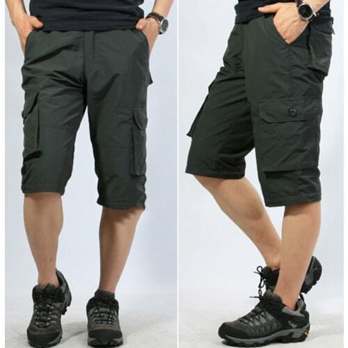 Shu Embroidery Mens Summer Pants
