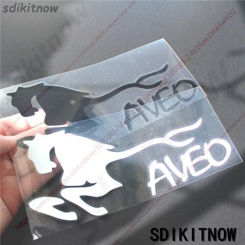 Horse Running Sports Sticker Racing Windows Door Body Decal Car Styling Fit For Chevrolet aveo t250 t300 sonic 2008 accessories