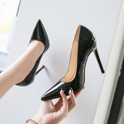 Women high heels 11cm pumps daily casual sexy large size 35-43 office brand high quality stiletto new fashion pumps