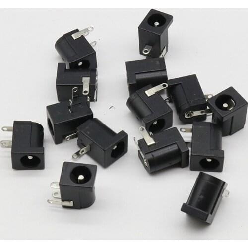 10pcs DC Jack socket 5.5 X 2.1 mm DC-005