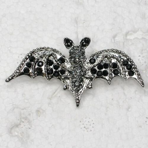12pcs/lot Wholesale Fashion brooch Rhinestone Bats Pin brooches Accessories C101003