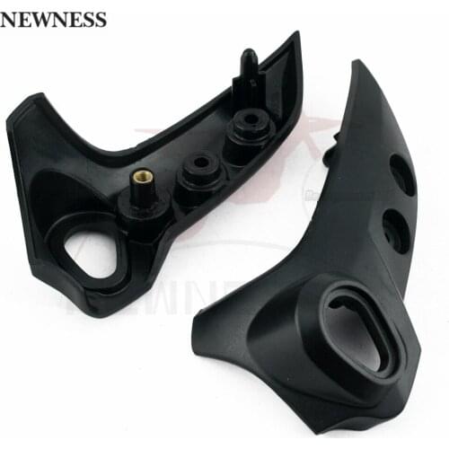 For Yamaha FZ6 FZ6-N Black Bracket Headlight Body Fairing Upper Side Motorcycle Parts Plastic 2004 -2010