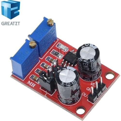 GREATZT NE555 pulse frequency, duty cycle adjustable module,square/rectangular wave signal generator,stepping motor driver