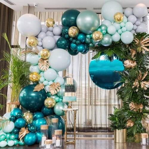 Macaron Balloon Garland Arch Kit Birthday Latex Ballon Happy Birthday Party Decor Kids Adults Baloon Wedding Baby Shower Global