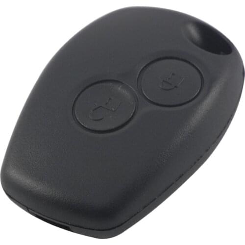 New 2 Buttons Car Key Shell Remote Fob Cover Case Durable Without Blade For Renault Dacia Modus Clio 3 Twingo Kangoo 2 #281139