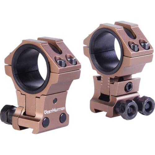 Hunting Scope Mount WestHunter Adjustable profile Rings 25.4/30mm Tube Mount 11mm Dovetail Rail Tactical Riflescope Base Holder