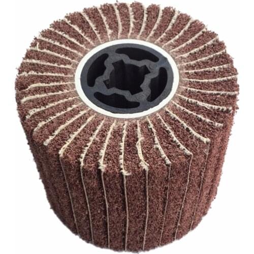 60/80/120/180/240/320 Grit Polishing Buffing Burnishing Drawing Wheel Nylon Multifunction Abrasive Wheels