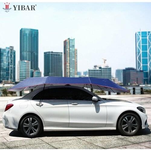 Universal Car Sun Shade Umbrella Cover Tent Cloth UV Protect Waterproof 4X2.1M