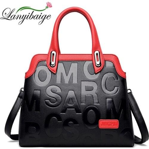 Fashion High Quality Letter Ladies Handbag Shoulder Bag Casual Large Capacity Diagonal Ladies Tote Bag Luxury Designer Handbags