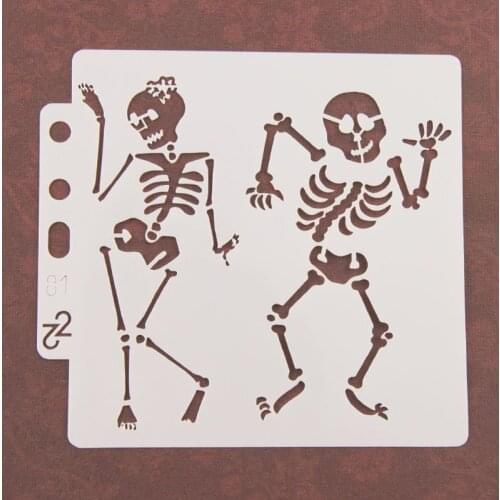 Halloween Number Stencils Template Painting Scrapbooking Embossing Stamping Album Card DIY