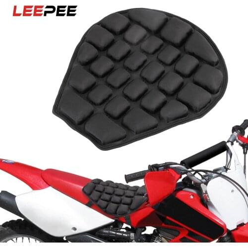 LEEPEE Motorcycle Seat Cushion Cool Seat Cover Universal Inflatable Air Pad Pressure Relief Ride Seat Cushion Seat Sunscreen M