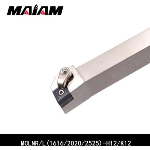 External turning tool rod MCLNR2020 MCLNL2020 MCLNR2525 MCLNL2525 MCLNR3232 MCLNL3232 MCLN MCLNR MCLNL h12 K12 tool holder