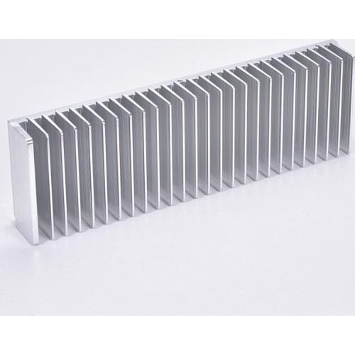 1pcs Silver 263*40*80MM aluminum cooling Amplifier radiator aluminum heatsink New