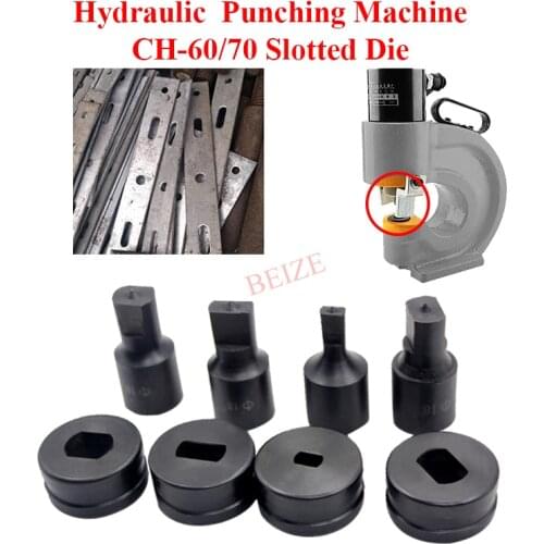1Pcs Hydraulic Punching Machine Die CH-70 Oblong Hole Die, CH-70 Slotted Mold Stainless Steel Punching Machine Dies