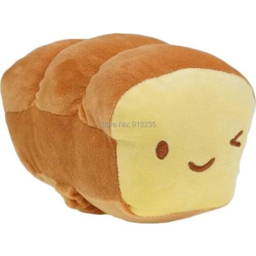 10/Lot 18CM Toast Bread Soft Plush Dolls Kids Christmas Gift Stuffed Toys