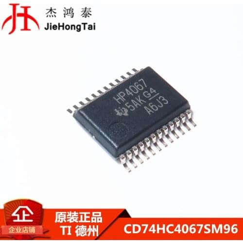 100% New&original CD74HC4067SM96 Marking HP4067 SSOP-24 In Stock