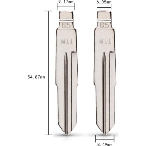 #85 Metal Car Key Blade For Chery Original Blade M11 Key Blade