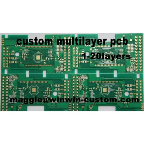 Free shipping 1pc 1~20layers custom multilayer pcb service Best Fr4 PCB prototype pcb board from PCB Manufacture