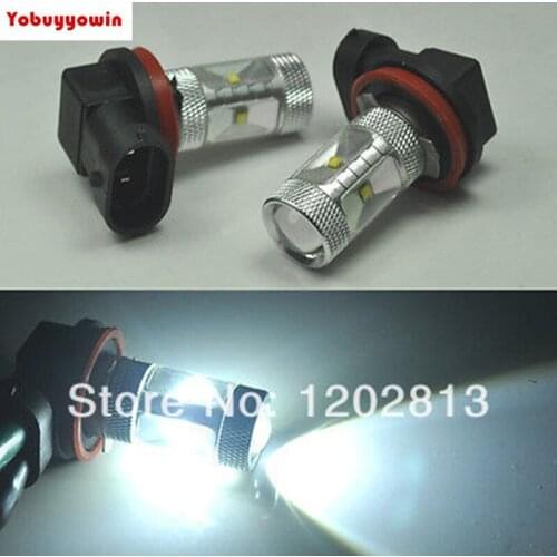 Free shipping 2PCS 30W Bright White H11 CREE Chips LED Car Fog Light for SUZUKI SWIFT 2007 on