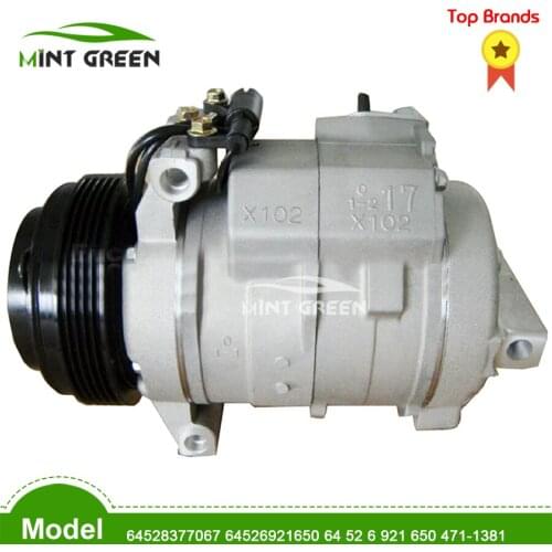 For 10S17C air compressor for car FOR bmw x5 ac compressor BMW E53 X5 3.0 L6 2001-2002 64 52 8 377 067 64528377067 64526921650
