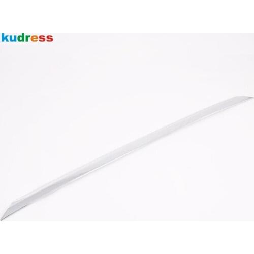 For Hyundai Tucson 2019 2020 ABS Chrome Front Hood Engine Decorative Cover Trim Decoration Strip Sticker Car Styling Accessories