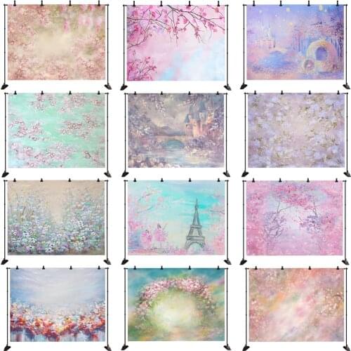 Newborn Flower Photography background Baby Shower Birthday Party Child Portrait Photo Backdrop Decoration Props For Photo Studio