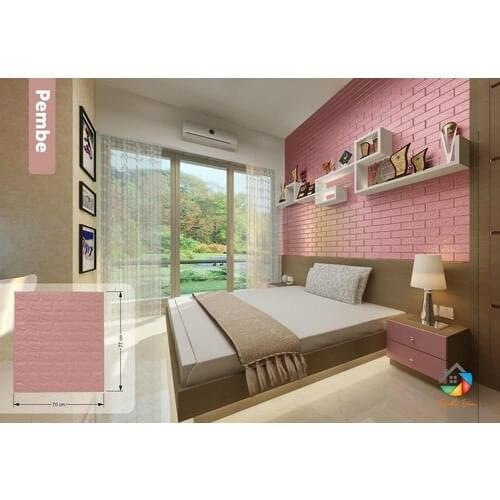 Colorful Home Wallpaper Self-Adhesive Pempe