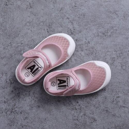 Summer Kids Baby Sneakers Shoes Breathable Hollow Casual Shoes Children Girls Comfortable Footwear Fashion