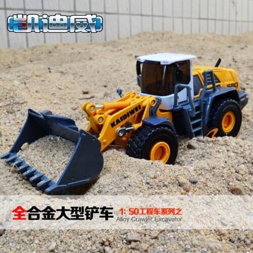 1:50 high simulation alloy toy engineering large forklift model for children gifts