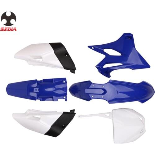 Motorcycle Plastic Fairing Fenders Number Plate Shrouds Side Panels For Yamaha YZ85 YZ 85 2015 2016 2017 2018 15 16 17 18