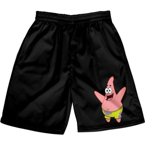 3D Anime Patrick Star Board Shorts Trunks Summer New Quick Dry Beach Swiming Shorts Men Hip Hop Short Pants Beach clothes