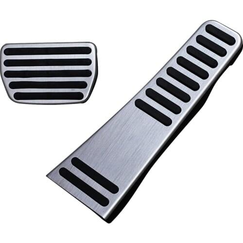 Steel Brake Gas Pedal Covers Kit For 2015-2020 Volvo S60 V60 XC60 S90 V90 XC90