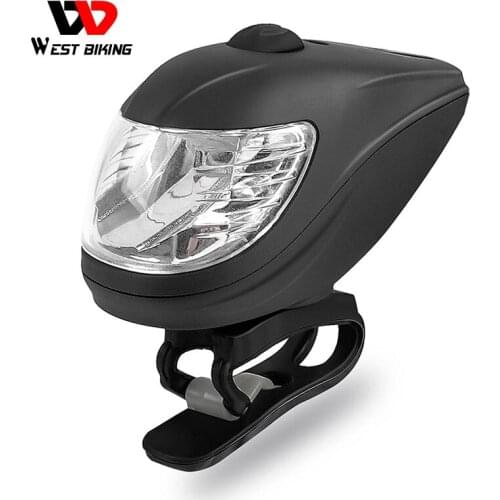 WEST BIKING Induction Bike Front Light for Bicycle Lights USB Charging Headlight Lamp Cycling Flashlight Bicycle Accessories