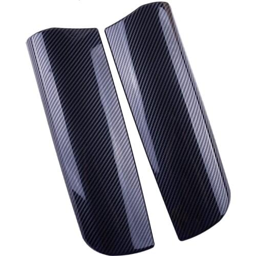 1 Pair New Carbon Fiber Style Console Armrest Storage Box Trim Covers Fit for BMW 7 Series F01 F02 2009-2011 2012 2013 2014 2015
