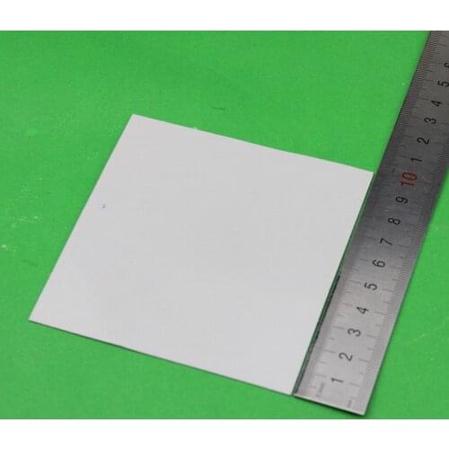 1 Pcs Gdstime White 100x100mm 2.5mm Silicone Conductive Thermal Pad DC Fan LED CPU IC Chips Cooling Heatsink Pad 100x2.5mm Blue