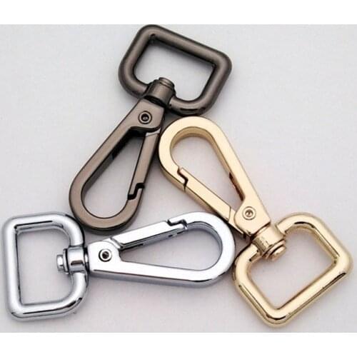 40pcs Clasp Clip Trigger Buckle Key Ring Swivel Lobster Leather Bag Handbag Purse Shoulder Strap Belt Collar Snap Hook