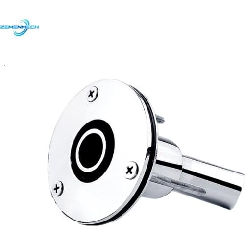 Marine Boat Accessories 316 Stainless Steel Thru Hull Exhaust Skin Fitting Tube Pipe Socket Hardware Part of Air Diesel Heater